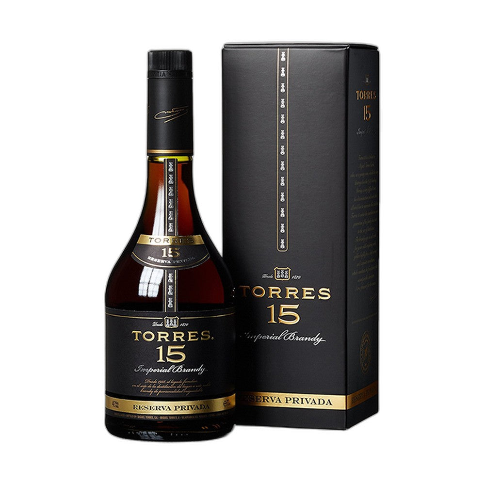 Brandy Imperial 15 Y.O. with Gift Box, Familia Torres