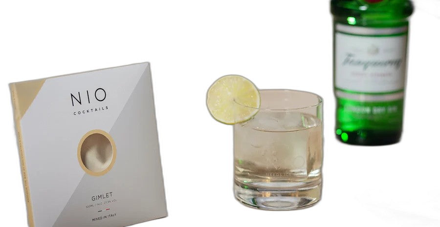 Cocktail Gimlet Tanqueray Gin & Lime 100ml, Nio