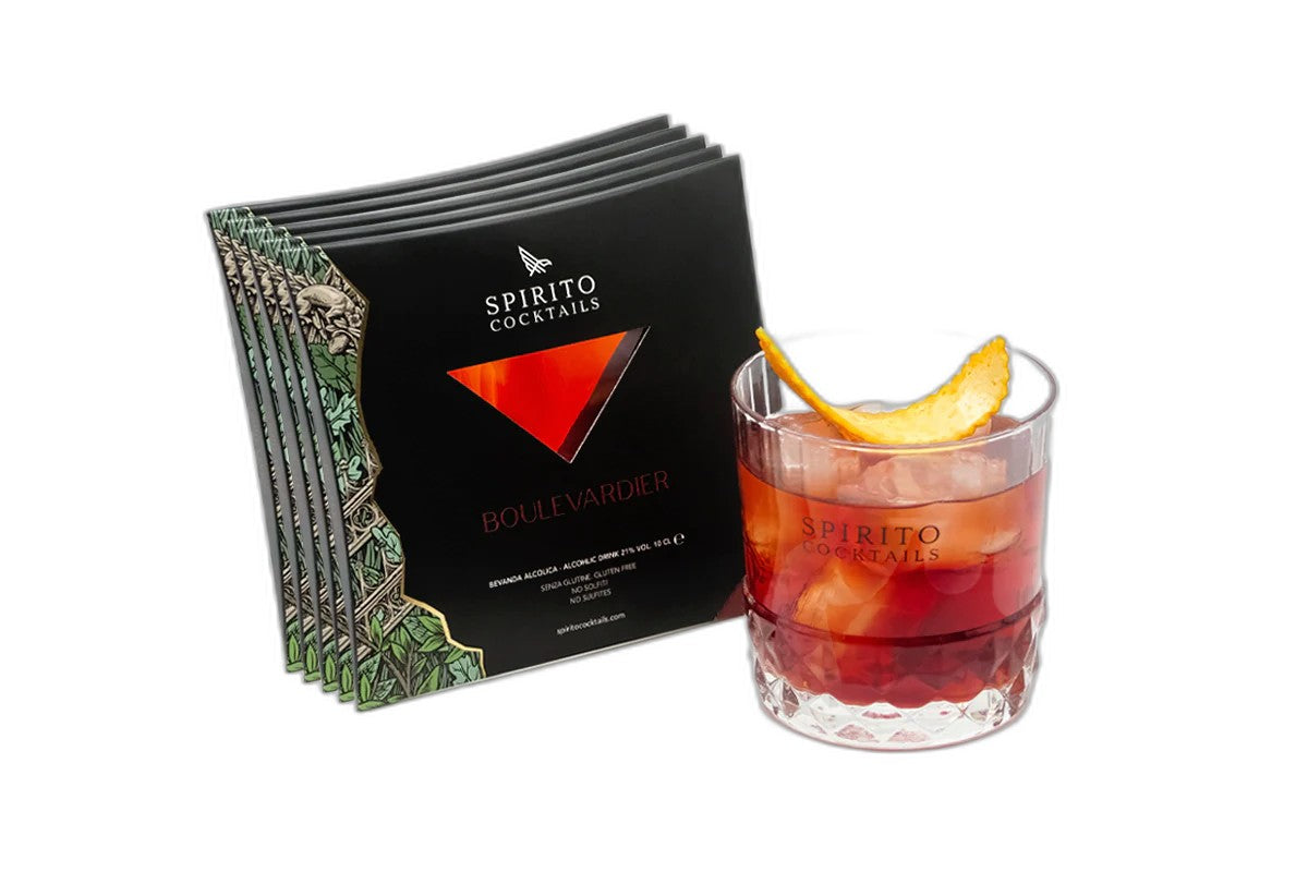 Cocktail Boulevardier Premium 100ml,Spirito