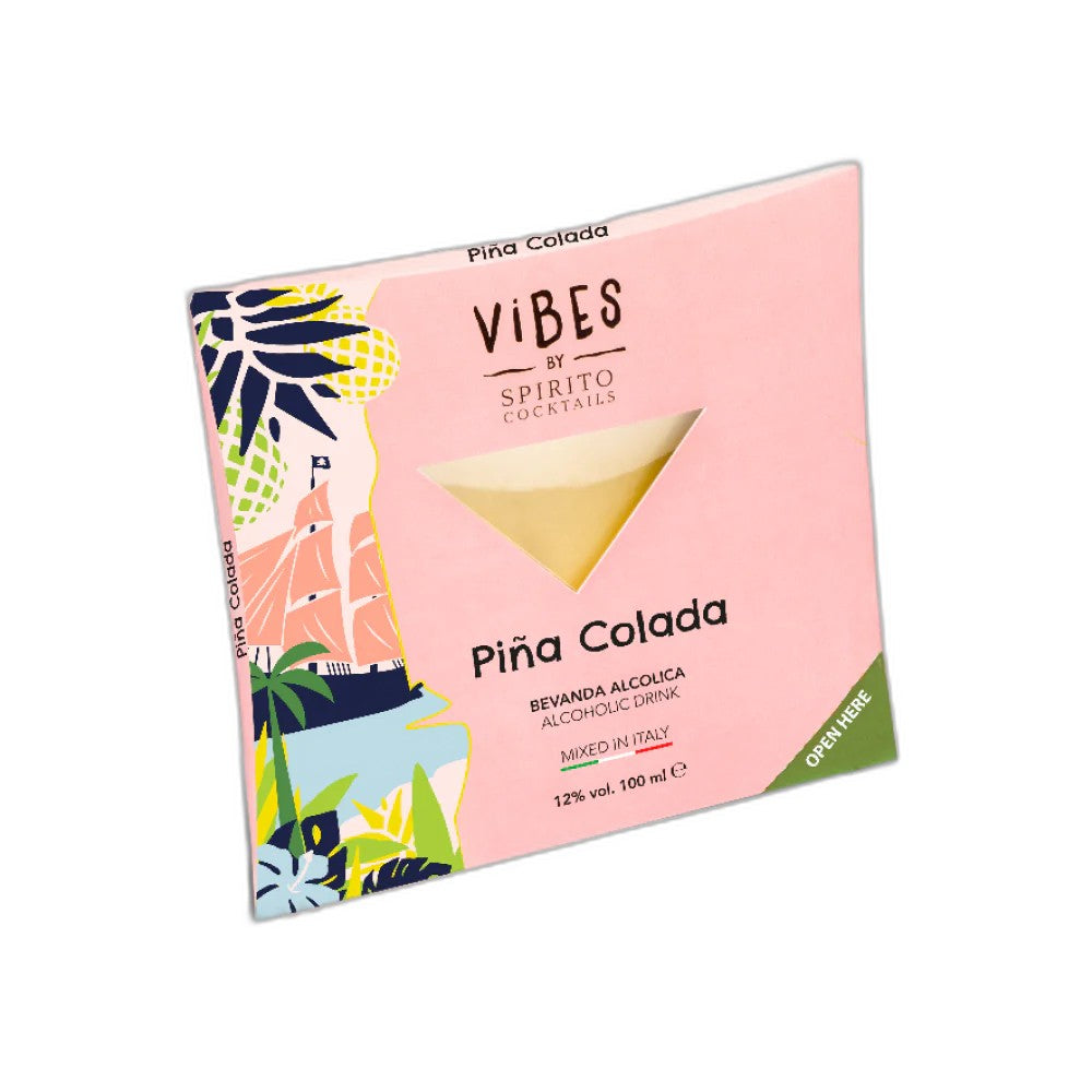 Cocktail Pina Colada Linea Vibes 100ml,Spirito