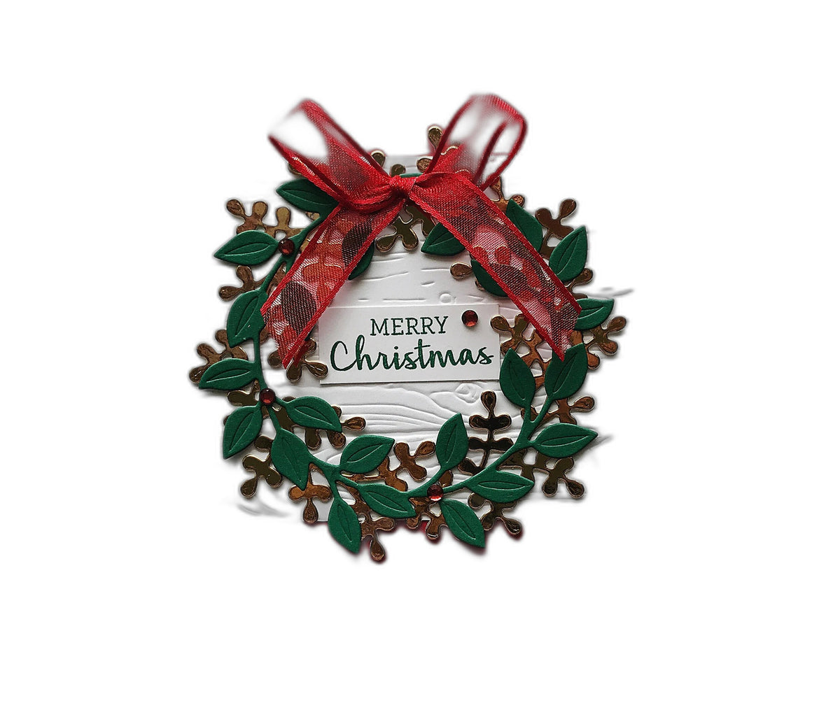 Κάρτα Ευχών 135 Xmas Wreath