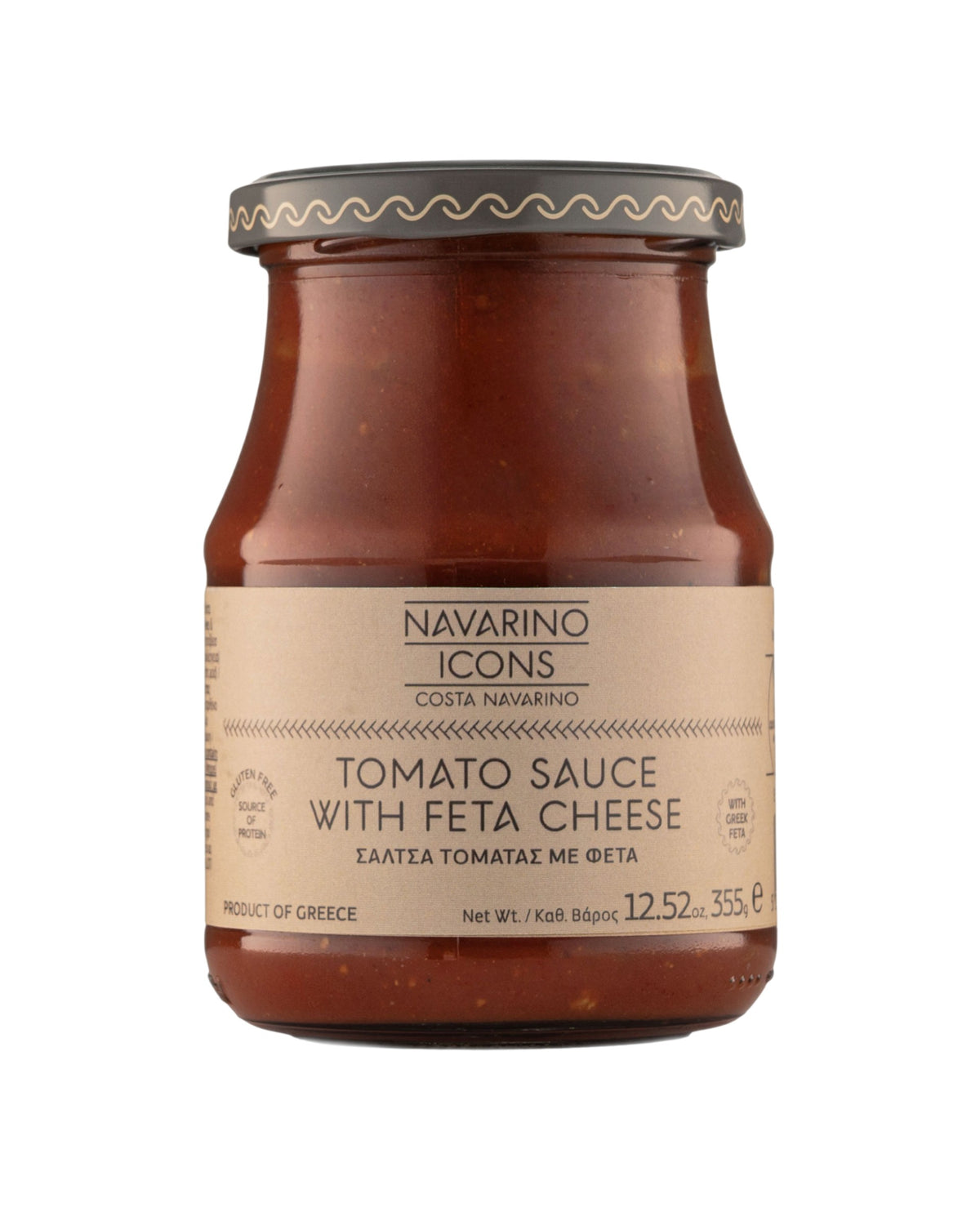Σάλτσα Τομάτα Φέτα 360gr, Navarino Icons