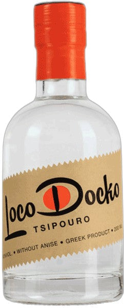 Τσίπουρο Loco Docko Χωρίς Γλυκάνισο 200 ml