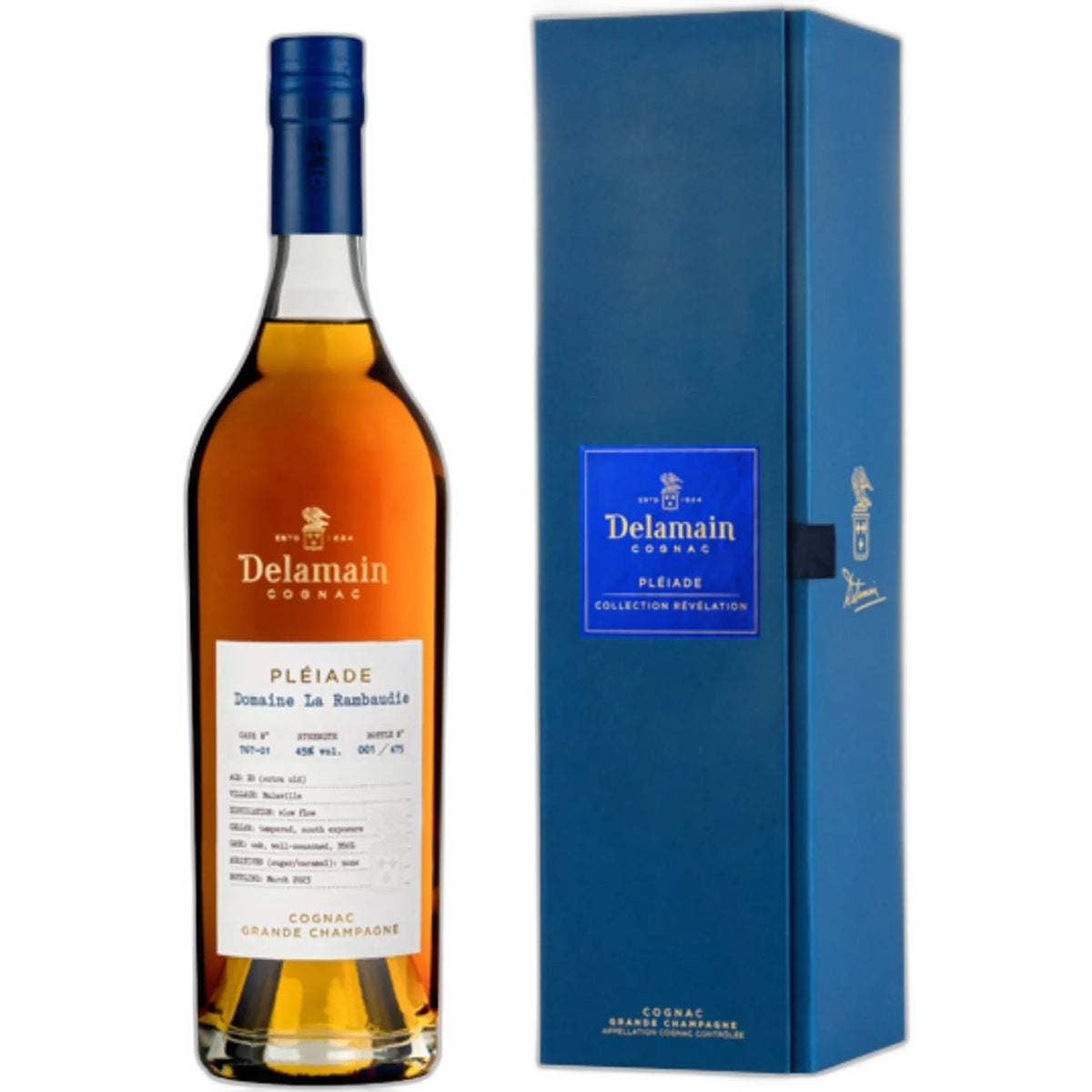 Cognac Pleiade Rambaudie, Delamain