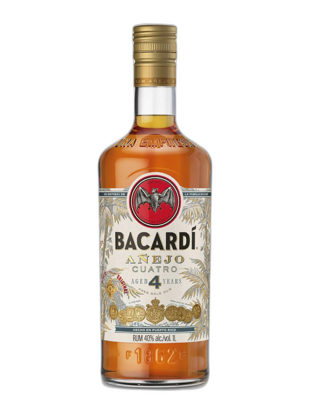 Rum Bacardi Anejo Cuatro