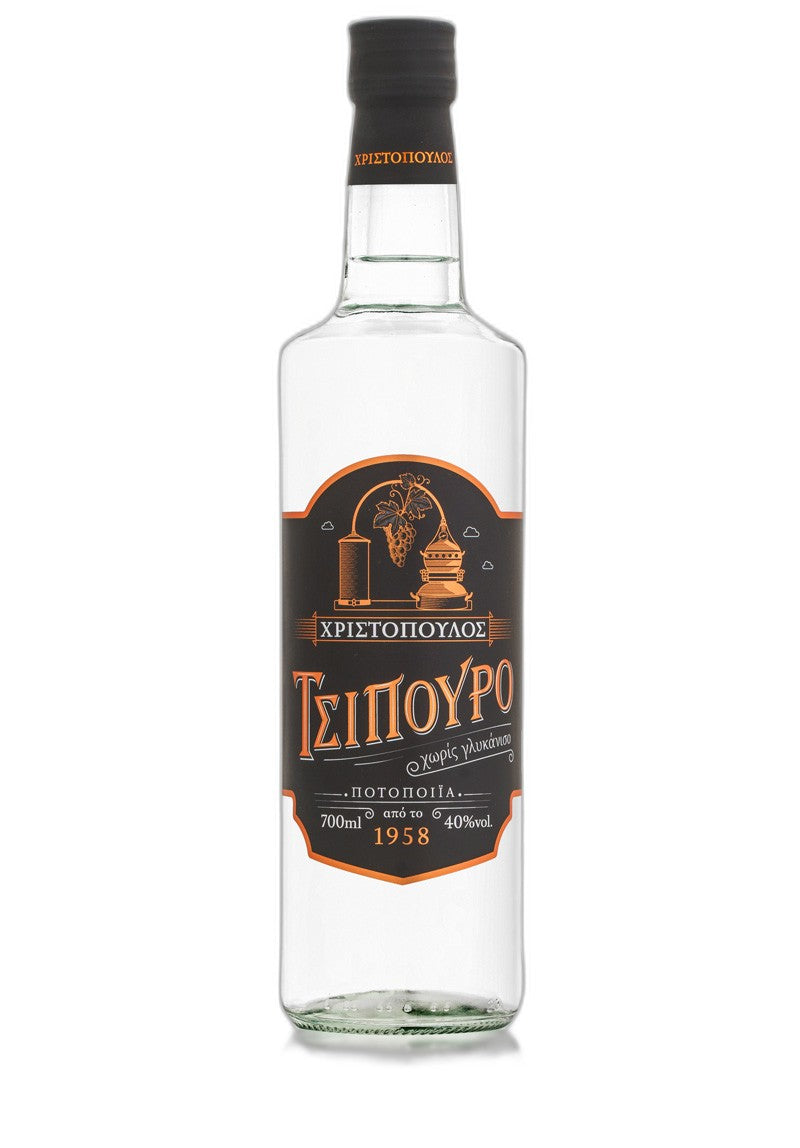 Τσίπουρο  700ml, Ποτοποιία Χριστόπουλος