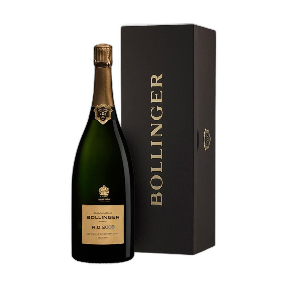 Champagne Bollinger R.D. 2008  Magnum Ξύλινη κασετίνα