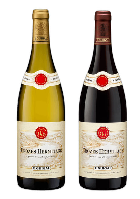 Combo Crozes-Hermitage White Red, E.Guigal
