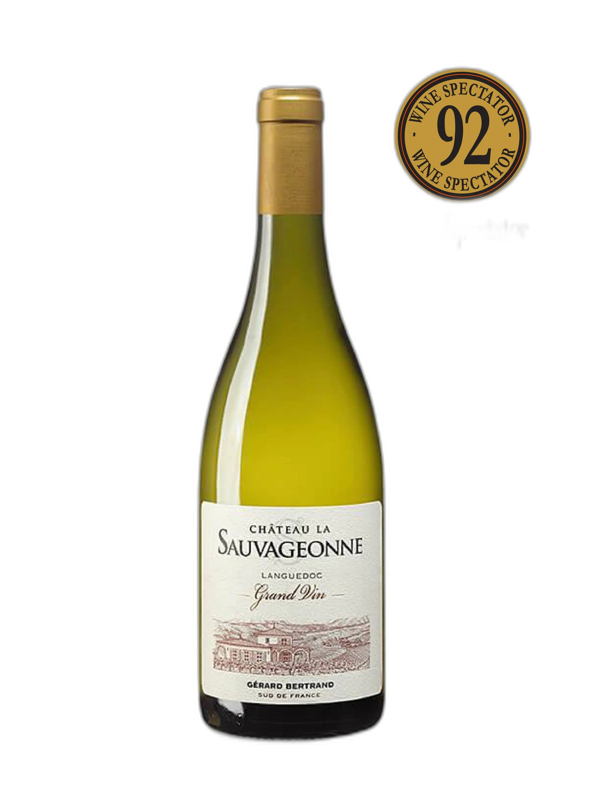 Chateau la Sauvageonne Blanc 2021, Gerard Bertrand