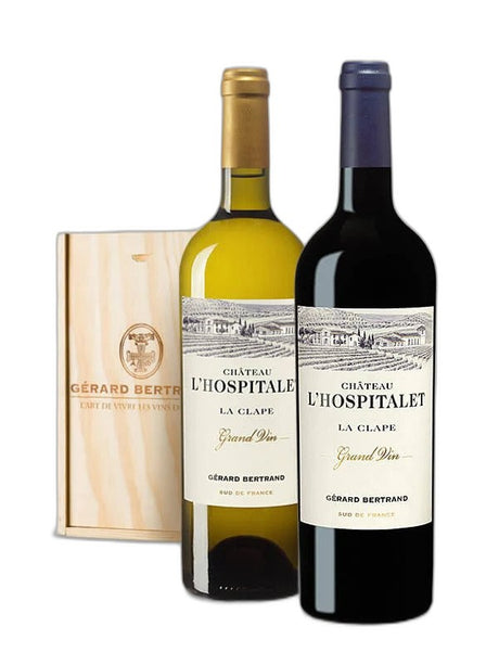 Chateau l'Hospitalet Rouge/Blanc Ξυλ/τιο 2φ, Gerard Bertrand