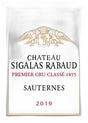 Chateau Sigalas Rabaud 2019