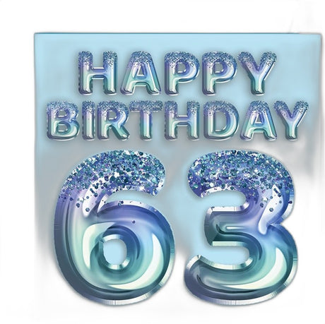 Κάρτα Ευχών Bubbly Birthday 63