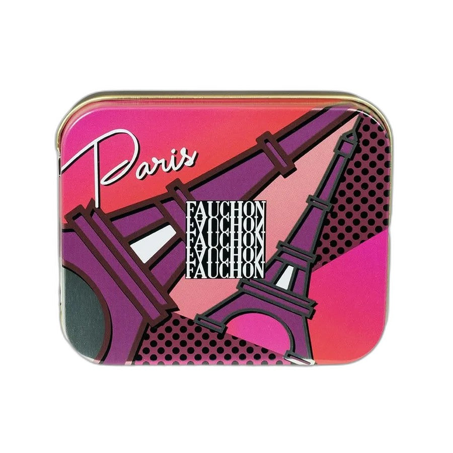 Chocolate 4 Assorted Metal Box Paris BM 42 gr, Fauchon