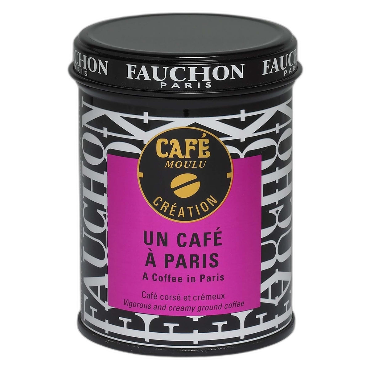 Coffee Ground Coffee in Paris Tin 125 gr, Fauchon