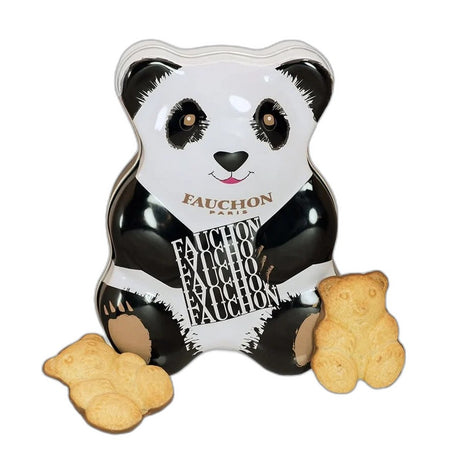 Biscuits Chocolate Panda Tin Box 110gr, Fauchon