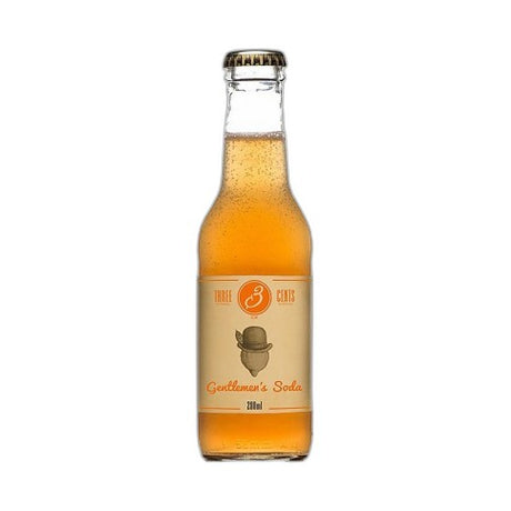 Three Cents Gentleman soda Περγαμοντο Μανταρινι 200ml
