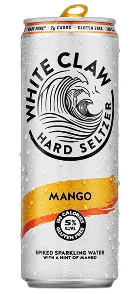 White Claw mango hard Seltzer