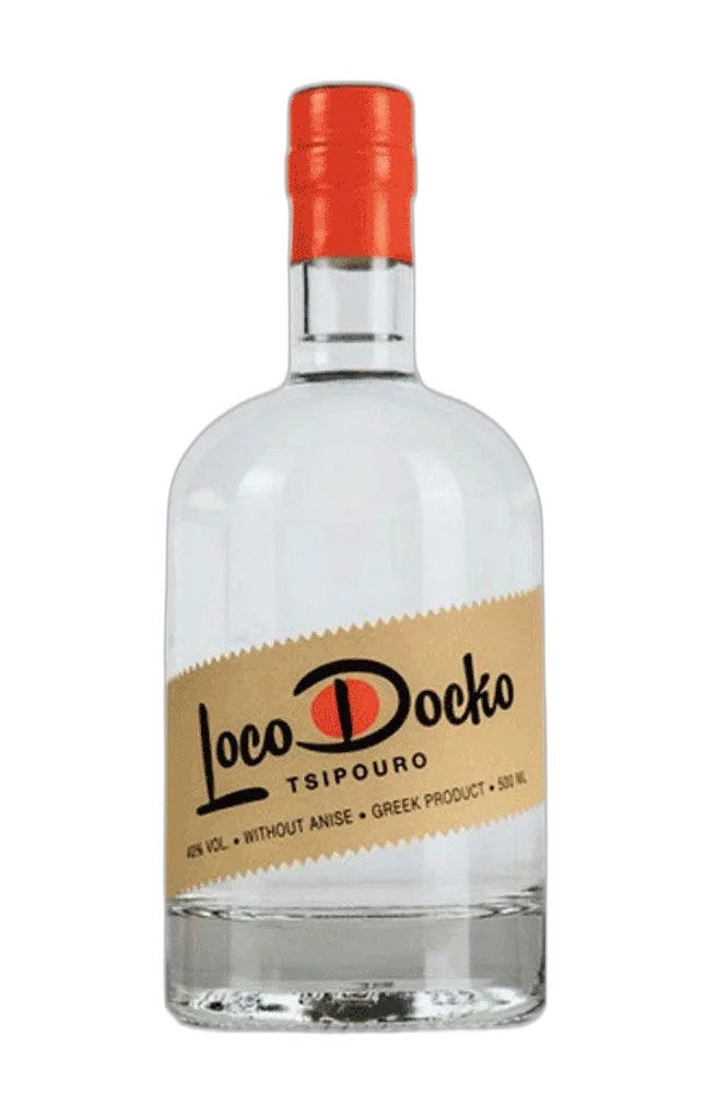 Τσίπουρο Loco Docko Χωρίς Γλυκάνισο 500 ml